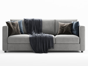 ikea finnala 3 seater sofa Modelo 3D