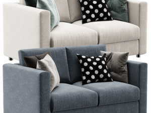 ikea finnala 2 seater sofa 3D Модель