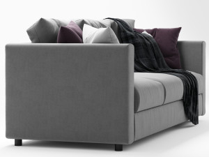 ikea finnala 3 seater sofa Modelo 3D