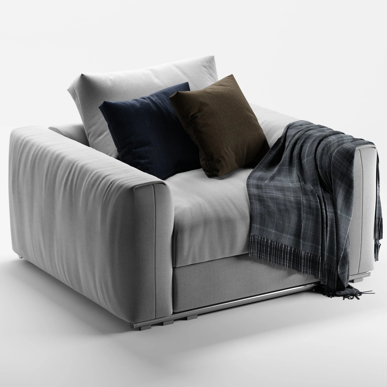 flexform asolo armchair 3D Model .c4d .max .obj .3ds .fbx .stl .blend