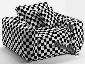 flexform asolo armchair Model 3D