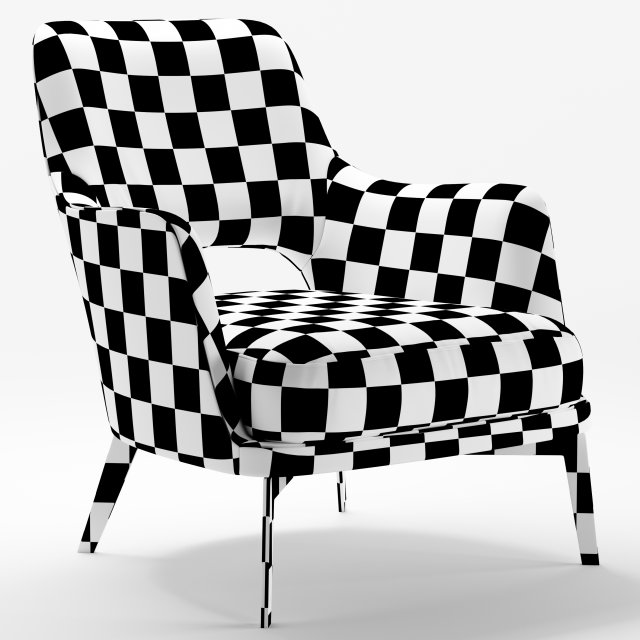 flexform gatsby armchair 3D Model in Chair 3DExport