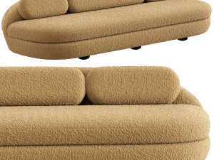 palais royal sofa 3D Model