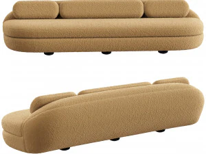 palais royal sofa 3D Model