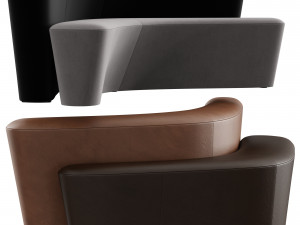 tacchini polar perch sofa 3D Модель
