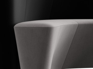 tacchini polar perch sofa 3D 모델