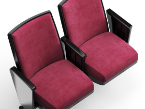 Acclaim P LS-13601 auditorium chair 3Dモデル