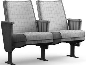 Acclaim P LS-13601 auditorium chair 3Dモデル