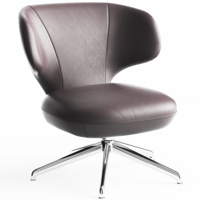 Flexform susanne armchair 3Dモデル .c4d .max .obj .3ds .fbx .stl .blend 