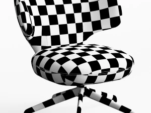 Flexform susanne armchair 3D Model