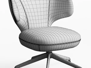 Flexform susanne armchair 3D Model