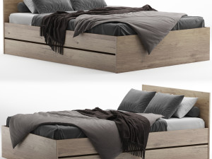 Divanru frombork bed 3D Model