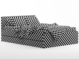 Divanru frombork bed 3D Model