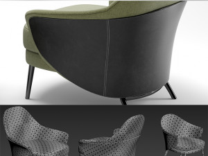 Minoti angie by GamFratesi design set 3D 模型
