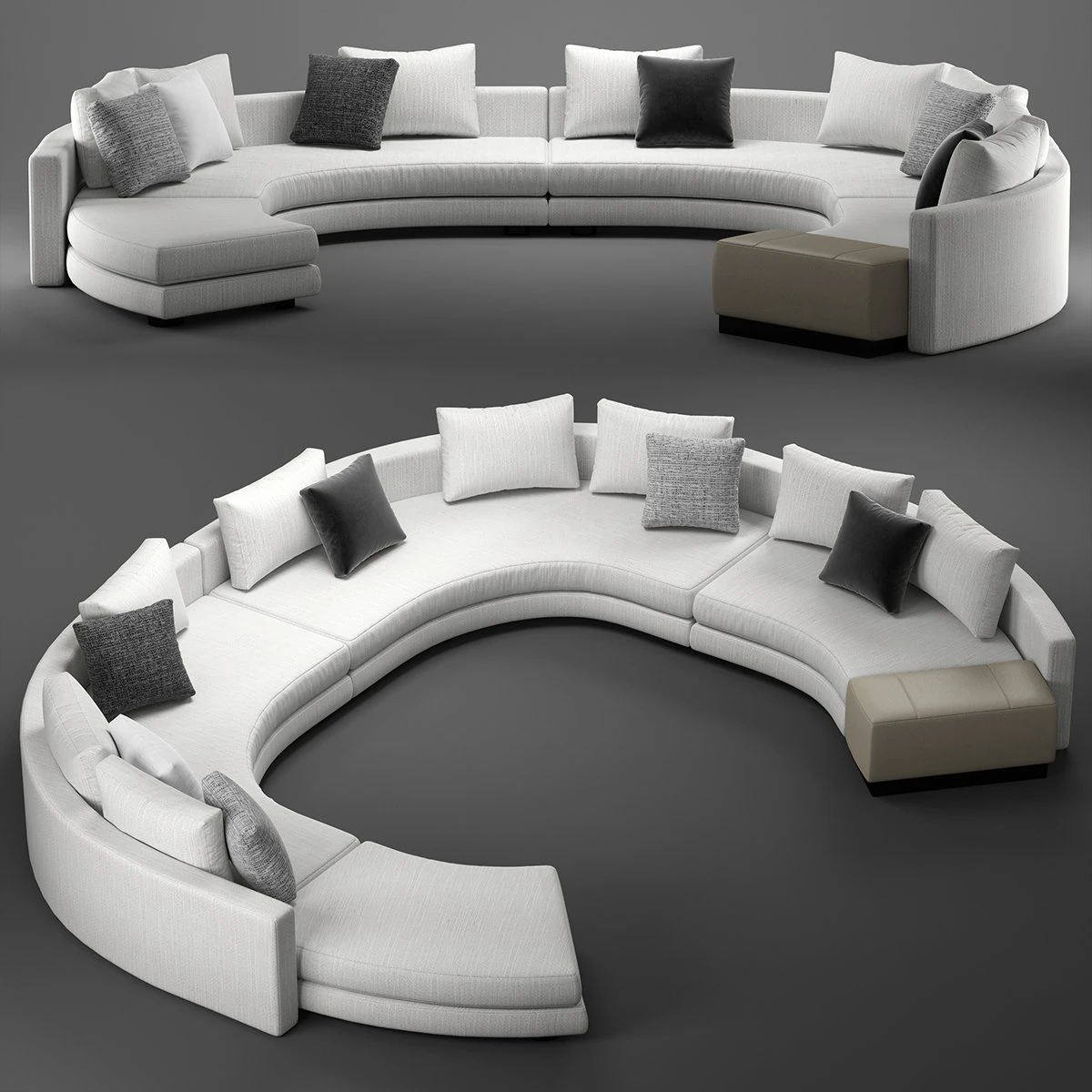 Minoti daniels arrangement D 3D Model .c4d .max .obj .3ds .fbx .stl .blend 