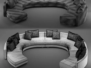 Minoti daniels arrangement D 3D Model