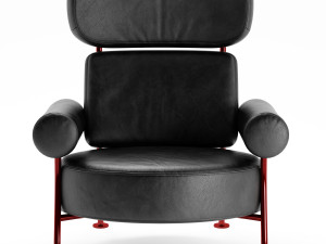 Lign Roset Astair armchair and puff 3Dモデル