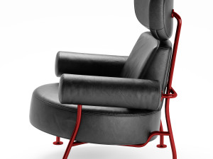 Lign Roset Astair armchair and puff 3Dモデル