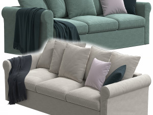 Ikea Harlanda 3 seats sofa Modèle 3D