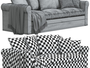 Ikea Harlanda 3 seats sofa Modèle 3D