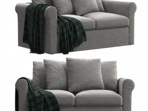 Ikea Harlanda 2 seats sofa Modelo 3D