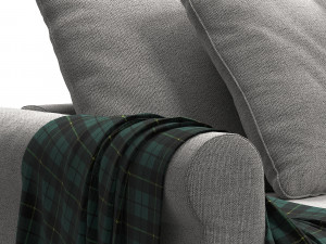 Ikea Harlanda 2 seats sofa Modelo 3D