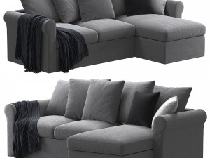 Ikea Harlanda Chaise Longue 3D Модель