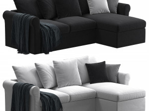 Ikea Harlanda Chaise Longue 3D 模型