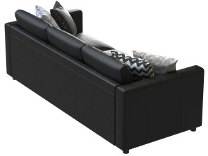 Ikea Finnala leather sofa 3 seater Modelo 3D
