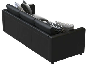 Ikea Finnala leather sofa 3 seater 3D Model