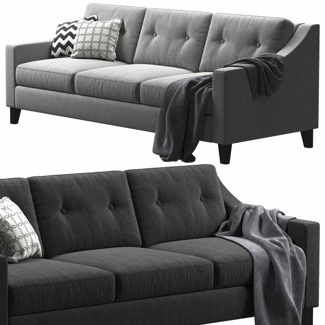 Ikea Froslov sofa 3D Model .c4d .max .obj .3ds .fbx .stl .blend 