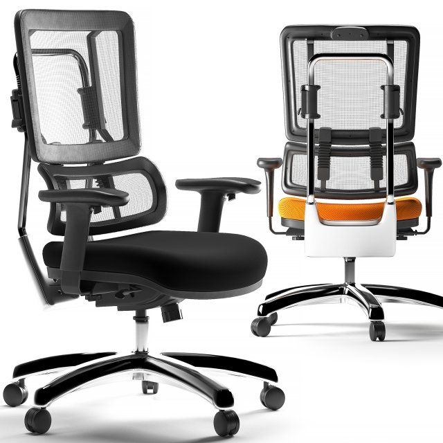 Office Star armchair 99662C-18 Model 3D .c4d .max .obj .3ds .fbx .stl .blend 