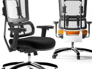 Office Star armchair 99662C-18 3D Model