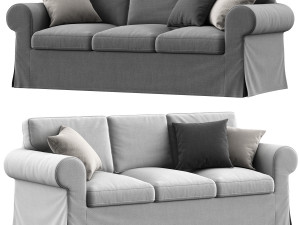 Ikea Uppland 3 seat 3D Модель
