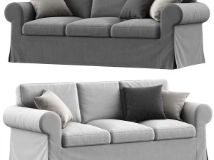 Ikea Uppland 3 zits 3D Model