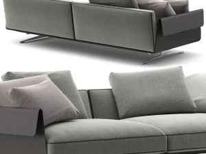 Flexform Bretton 2 seat 3D Model