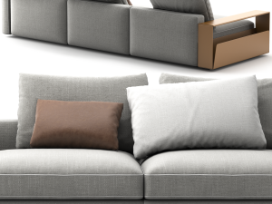 Flexform harper 3 seat 3D Model