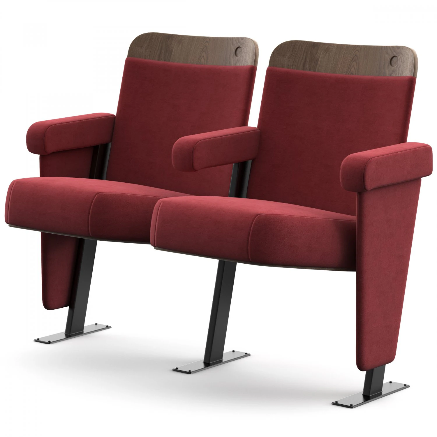 Ambassador evertaut auditorium theatre chair 3D Model .c4d .max .obj .3ds .fbx .stl .blend 