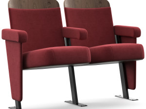 Ambassador evertaut auditorium theatre chair 3D Model