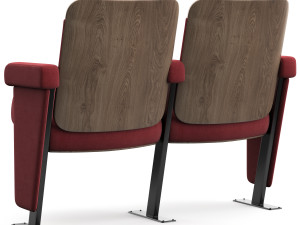 Ambassador evertaut auditorium theatre chair 3D Model