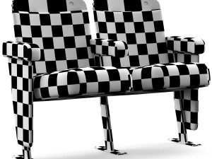 Ambassador evertaut auditorium theatre chair 3D Model