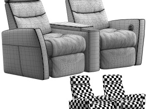 IMG Norway Divani Theater home armchair 3D 模型