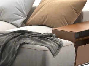 Flexform perry sofa 293D5 3D Model