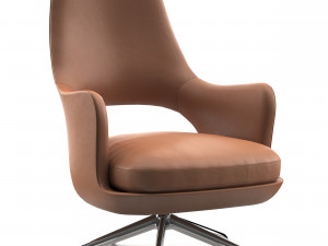 Flexform eliseo armchair 3D 모델