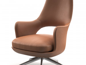 Flexform eliseo armchair 3D Model