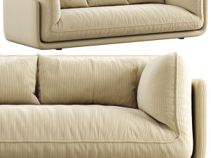 Leolux Lunetta 35 seater sofa Model 3D