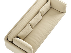Leolux Lunetta 35 seater sofa Model 3D