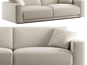 RH Bella sofa 2 seat 3Dモデル