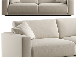 RH Bella sofa 2 seat 3D मॉडल