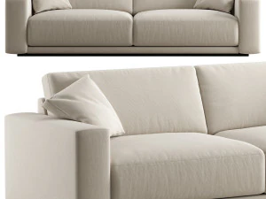RH Bella sofa 2 seat 3D Model